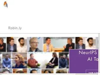 Robinly.info(Video Content Platform for Researchers and Engineers) Screenshot