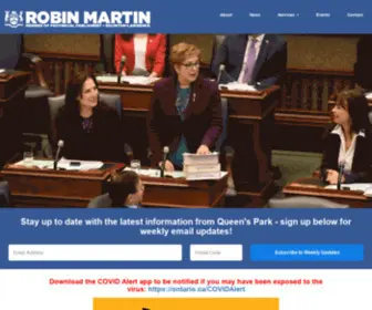 Robinmartinmpp.ca(Eglinton) Screenshot