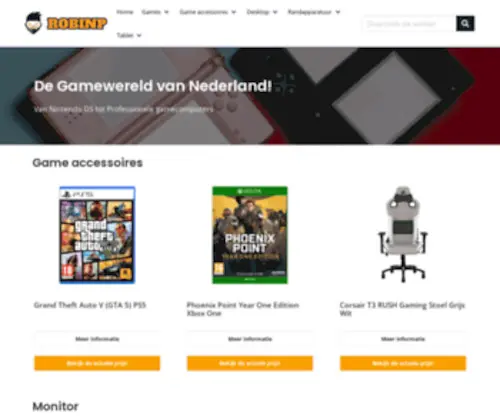 Robinp.nl(De Gamewereld van Nederland) Screenshot