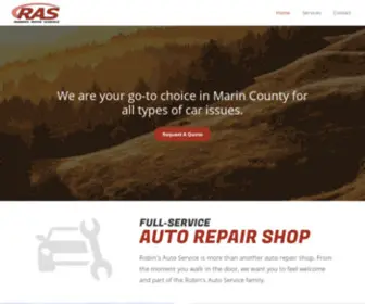 Robinsautoservice.com(Robin’s Auto Service) Screenshot