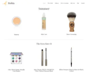 Robinsherwoodbeauty.com(Shop Cruelty) Screenshot