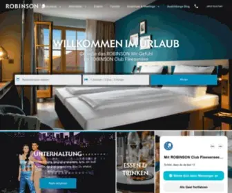 Robinson-Fleesensee.de(ROBINSON Cluburlaub) Screenshot