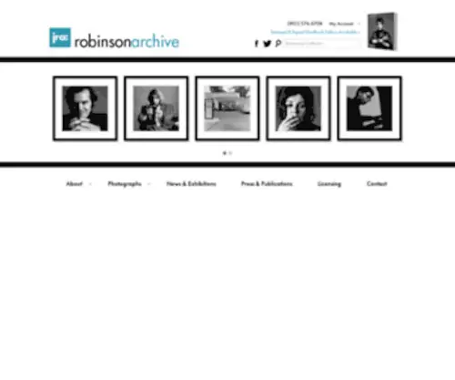 Robinsonarchive.com(The Jack Robinson Archive) Screenshot