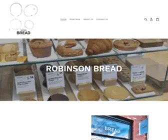 Robinsonbread.com(Robinson Bread) Screenshot