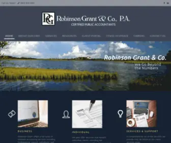 Robinsongrant.com(Robinson Grant & Co) Screenshot