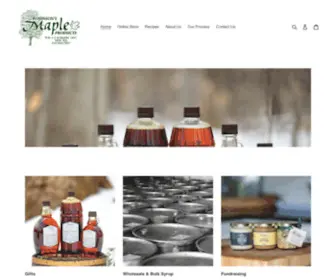 Robinsonmaple.com(Robinsons Maple Products) Screenshot