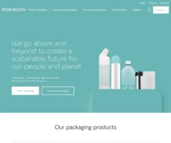 Robinsonpackaging.com(Robinson plc) Screenshot