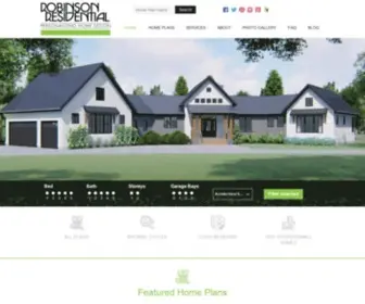 Robinsonplans.com(Home Plans) Screenshot