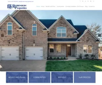 Robinsonproperties.com(Residential and Commercial Real Estate and Construction in Mt) Screenshot