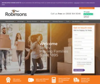 Robinsons-INTL.com(Removal Company) Screenshot