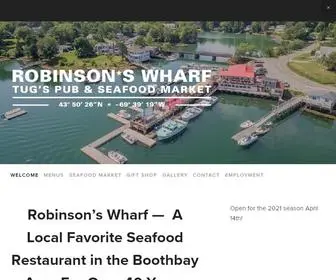 Robinsons-Wharf.com(Robinson's Wharf) Screenshot