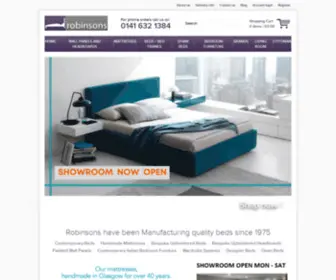 Robinsonsbeds.co.uk(Contemporary Beds) Screenshot