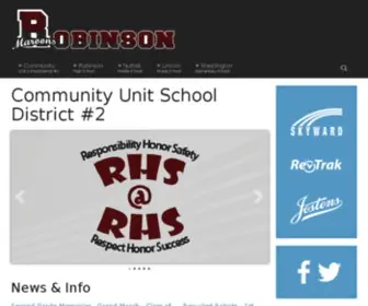 Robinsonschools.com(Robinson Community Unit #2) Screenshot