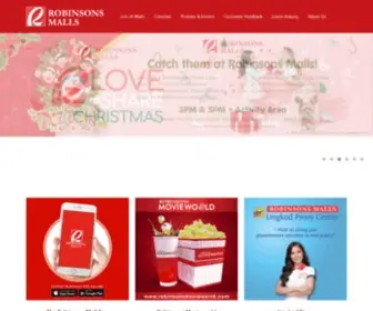 Robinsonsmalls.com(Robinsons Malls) Screenshot