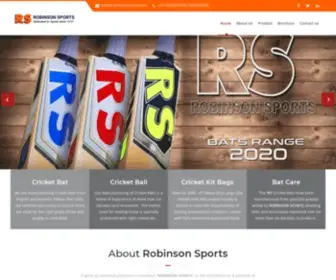 Robinsonsports.com(Robinson sports) Screenshot