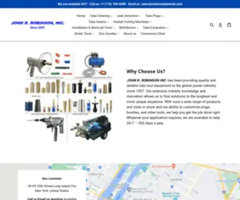Robinsontubetools.com(Robinsontubetools) Screenshot