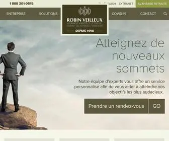 Robinveilleux.com(Robin Veilleux) Screenshot