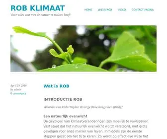 Robklimaat.nl(Voor alles wat met de natuur te maken heeft) Screenshot