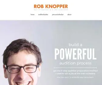 Robknopper.com(ROB KNOPPER) Screenshot