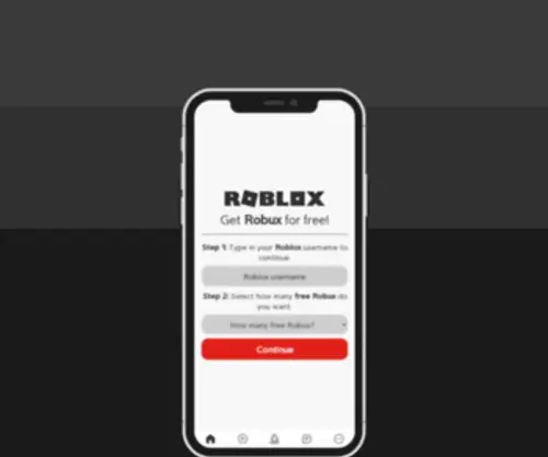 Roblox360.com(Free Robux) Screenshot