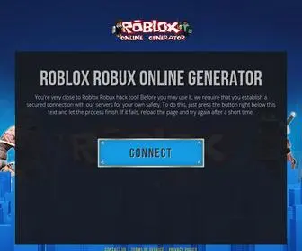 Robloxrobuxhack.xyz(Roblox Robux Hack) Screenshot