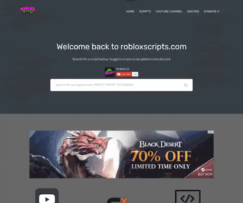 Robloxscripts.com(Here you will find Roblox hacks for the most popular games including Phantom Forces) Screenshot