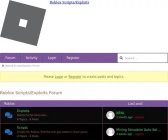 Robloxscripts.online(Robloxscripts online) Screenshot