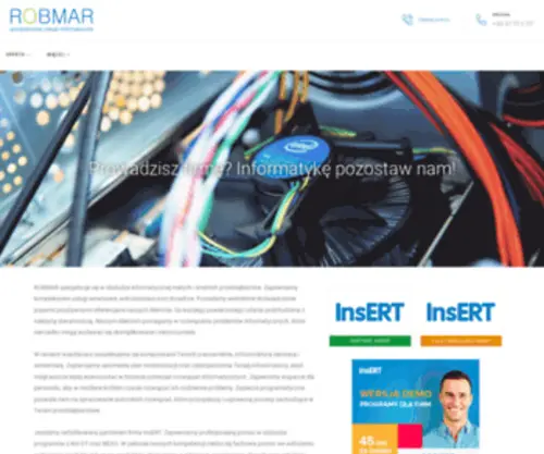 Robmar.eu(Profesjonalne Usługi Informatyczne) Screenshot