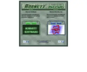 Robnett.com(Electrical Contractors. Software and Computer Engineering) Screenshot