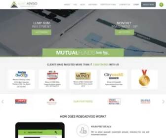 Roboadviso.com(Investing in Best Mutual Funds and SIP in India) Screenshot