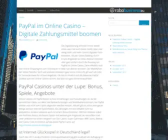 Robobusiness.it(Robo-Advisors) Screenshot