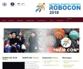 Roboconindia.com(Robocon India) Screenshot