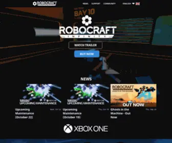 Robocraftinfinity.com(Robocraftinfinity) Screenshot