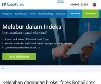Roboforex.my(Dagangan matawang Online) Screenshot