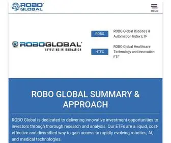 RoboGlobaletfs.com(The ROBO ETF) Screenshot