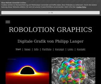 Robolotion.com(Künstlerische Grafiken von Philipp Langer. Themen) Screenshot