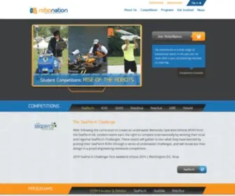 Robonation.org(Robosub) Screenshot