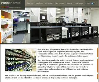 Robopharma.com.au(This is Pharmaceuticals company) Screenshot