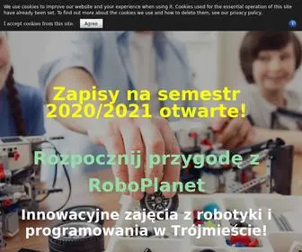 Roboplanet.pl(Zajęcia) Screenshot