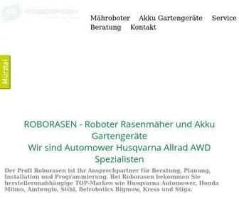 Roborasen.at(Roborasen Rasenroboter Christian Galler) Screenshot