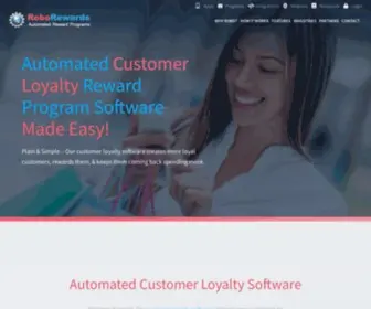 Roborewards.com(Voted #1 Customer Loyalty Reward Program Software. AI Enhanced) Screenshot