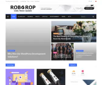 Roborop.com(Daily News Update) Screenshot