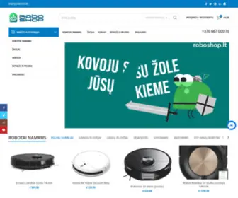 Roboshop.lt(Parduotuv) Screenshot