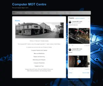 Robosoft.co.uk(Computer MOT Centre Website) Screenshot
