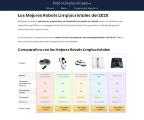Robot-Limpiacristales.net(Robot Limpiacristales) Screenshot