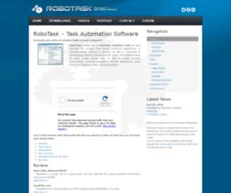 Robotask.com(Macro Automation Software) Screenshot