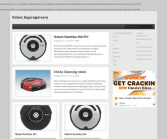Robotaspirapolvere.net(Robot aspirapolvere) Screenshot