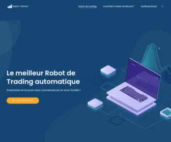 Robotdetrading.fr(Robot de trading Automatique) Screenshot