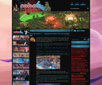 Robotentertainmentfans.com(Robot Entertainment Fans) Screenshot