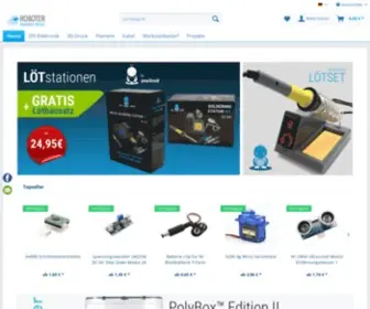 Roboter-Bausatz.de(Roboter Bausatz) Screenshot